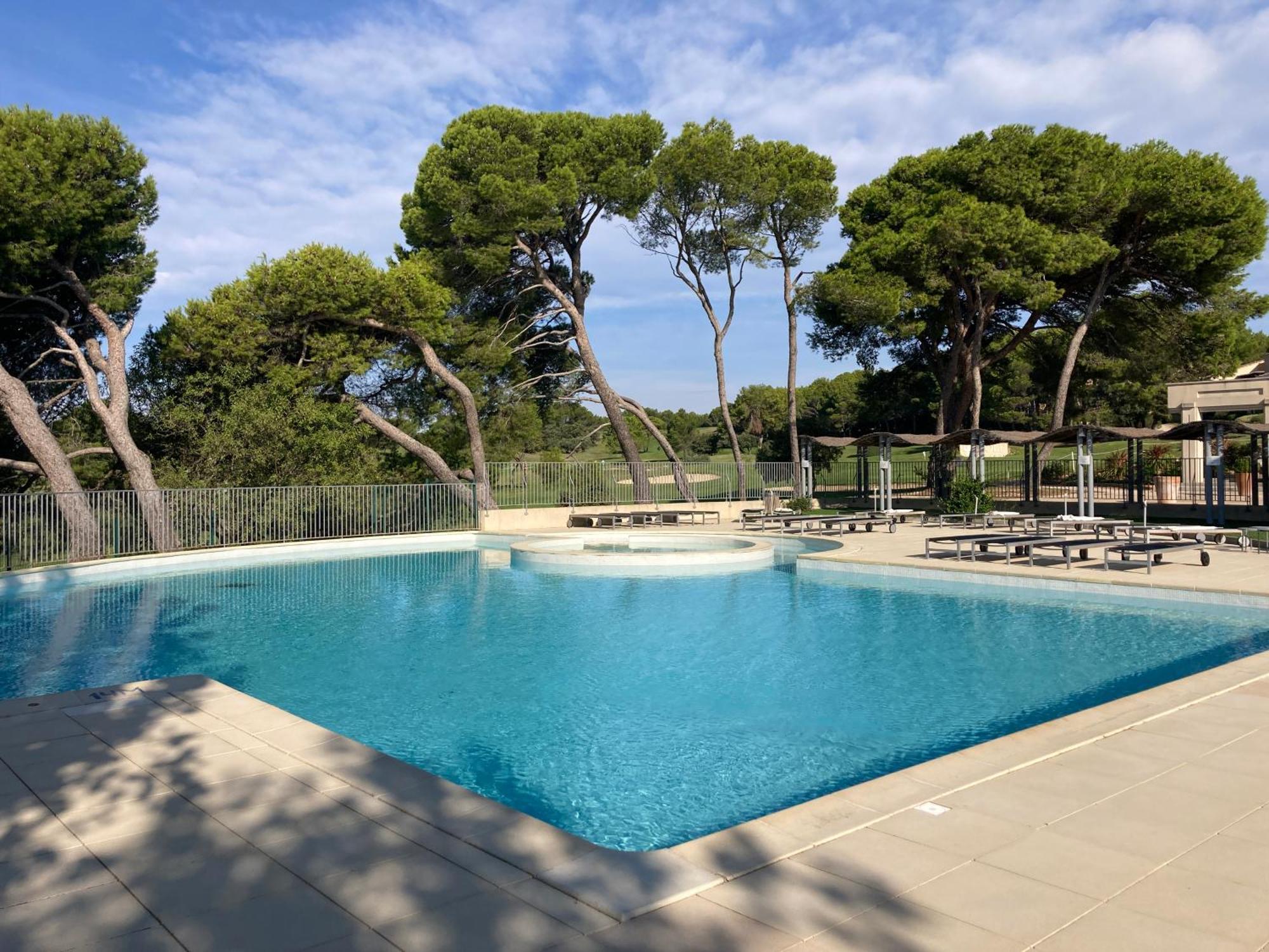 La Perle Du Golf -Magnifique Vue Clim Linge Golf Saumane 6P Piscine Tennis Exterior foto